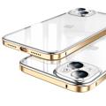 Luphie Anti-scratch iPhone 14 Hybrid Cover - Guld