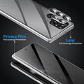 Samsung Galaxy S23 Ultra 5G Magnetisk Cover med Hærdet Glas - Privatliv