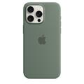 iPhone 15 Pro Max Apple Silikone Cover med MagSafe MT1X3ZM/A - Cypresgrøn
