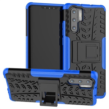 Huawei P30 Pro Anti-Slip Hybrid Cover med Stand