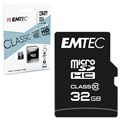 Emtec Classic Class 10 MicroSD-kort - ECMSDM32GHC10CG - 32GB