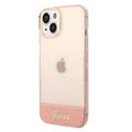 Guess Translucent iPhone 14 Plus Hybrid Cover