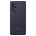 Samsung Galaxy A52 5G Silikone Cover EF-PA525TBEGWW (Open Box - God stand) - Sort