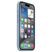 iPhone 15 Pro Apple Silikone Cover med MagSafe MT1L3ZM/A - Vinterblå