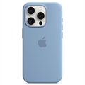 iPhone 15 Pro Max Apple Silikone Cover med MagSafe MT1Y3ZM/A - Vinterblå