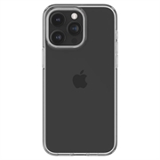 iPhone 15 Pro Spigen Liquid Crystal TPU Cover - Gennemsigtig