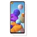 Samsung Galaxy A21s Skærmbeskyttelse Hærdet Glas - 9H, 0.3mm - Krystalklar