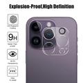 iPhone 15 Pro 2-i-1 Sæt Skærmbeskyttelse Hærdet Glas - 9H & Kamera Linse
