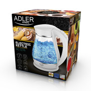Adler AD 1274 Elektrisk elkedel i glas 1.7L