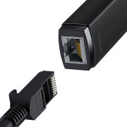 Baseus Lite Series USB til RJ45-netværksadapter WKQX000001, 100 Mbps - sort