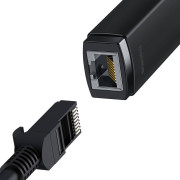 Baseus netværksadapter Lite Series USB til RJ45 WKQX000101 - sort
