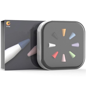 Pointes Apple Pencil, Apple Pencil (2nd Generation) 8-en-1 (Open Box - Fantastisk stand) - Farverig