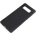 Anti-Fingeraftryk Mat Samsung Galaxy Note8 TPU Cover - Sort
