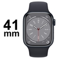 Apple Watch 8 LTE MNHV3FD/A - Aluminum, Midnat Sport Band, 41mm - Midnat