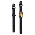 Apple Watch Series Ultra 2/Ultra/9/8/SE (2022)/7/SE/6/5/4/3/2/1 Lippa Silikonerem - 49mm/45mm/44mm/42mm - Sort