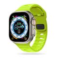 Apple Watch Series Ultra 2/Ultra/9/8/SE (2022)/7/SE/6/5/4/3/2/1 Tech-Protect IconBand Line Silikonerem - 49mm/45mm/44mm/42mm - Lime