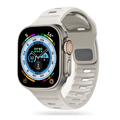 Apple Watch Series Ultra 2/Ultra/9/8/SE (2022)/7/SE/6/5/4/3/2/1 Tech-Protect IconBand Line Silikonerem - 49mm/45mm/44mm/42mm - Starlight