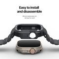 Apple Watch Ultra/Ultra 2 Dux Ducis OA One-piece Rem med etui - 49 mm - Sort