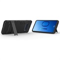 Armor Series Samsung Galaxy S10 Hybrid Cover med Stand - Sort