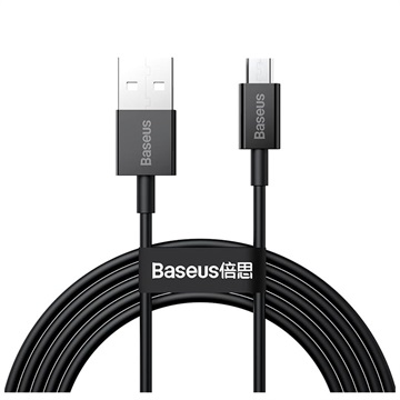 Baseus Superior MicroUSB Hurtig Opladning Datakabel - 2m