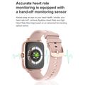 DT102 Smart Watch 1,9 tommer HD-skærm Vandtæt Smart Armbånd Sundhedsovervågning Sportsur - Pink/Silikone