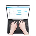 Dux Ducis iPad Pro 12.9 2020/2021/2022 Cover med Bluetooth Tastatur