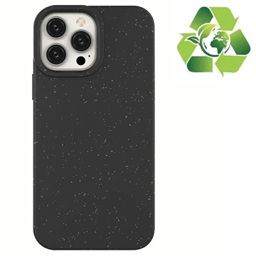 Eco Nature iPhone 14 Pro Max Hybrid Cover - Sort