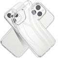 Saii 2-i-1 iPhone 15 Plus TPU Cover & Skærmbeskyttelse Hærdet Glas