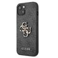 Guess 4G Big Metal Logo iPhone 13 Hybrid Cover