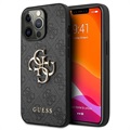 Guess 4G Big Metal Logo iPhone 13 Pro Hybrid Cover