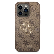 iPhone 15 Pro Guess 4G Big Metal Logo Hybrid Cover