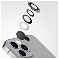 Hat Prince Glitter iPhone 14 Pro/14 Pro Max Kamera Linse Beskytter