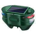 Udendørs ABS Solar Ultrasonic Animal Repeller Infrarød Sensor Have Gård Gård Dyreafvisende Enhed