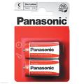 Panasonic R14/C Zink-kulstof-batteri - 2 stk. - 1.5V