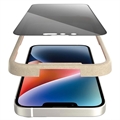 iPhone 13/13 Pro/14 PanzerGlass Ultra-Wide Fit Privacy EasyAligner Hærdet Glas - Sort Kant