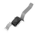 Apple Watch Series 9/8/SE (2022)/7/SE/6/5/4/3/2/1 Puro Milanese Rem - 41mm/40mm/38mm - Sølv
