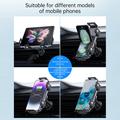 S20A til Samsung mobilholder med foldbar skærm Trådløs oplader til bilens udluftningsventil