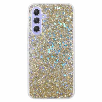 Samsung Galaxy A35 Glitter Flakes TPU Cover