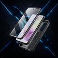 Samsung Galaxy A35 Tech-Protect Kevlar Cam+ etui - skærmbeskyttelse, kamerabeskyttelse, kickstand - sort