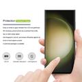 Samsung Galaxy S23 Ultra 5G Mocolo Full Size Hærdet Glas - 9H - Sort Kant