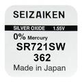 Seizaiken 362 SR721SW Sølvoxidbatteri - 1.55V