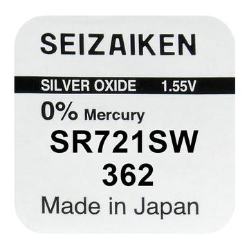 Seizaiken 362 SR721SW Sølvoxidbatteri - 1.55V