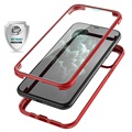 Shine&Protect 360 iPhone 11 Pro Hybrid Cover - Rød / Klar