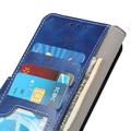 Sony Xperia 5 V Pung Taske med Magnetisk Lukning - Blå