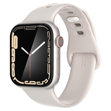 Spigen ProFlex Ez Fit Apple Watch Series 9/8/7 Hærdet Glas - 45mm
