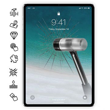 iPad Pro 12.9 2018/2020 Skærmbeskyttelse Hærdet Glas - 9H, 0.3mm - Klar