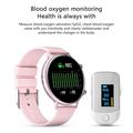 Vandtæt Smartwatch med Pulsmåler GW33-SE - Pink