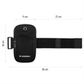Wozinsky Universal Dual Pocket Sportsarmbånd til Smartphones