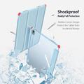 iPad (2022) Dux Ducis Toby Tri-Fold Smart Folio Cover - Babyblå