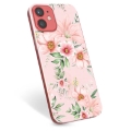 iPhone 12 mini TPU Cover - Vandfarveblomster